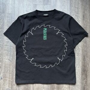 PLEASURES SAW HEAVYWEIGHT SHIRT BLACK M EXCELLENT CONDITION